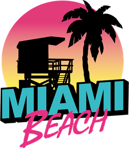 Miami Beach Logo PNG Vector
