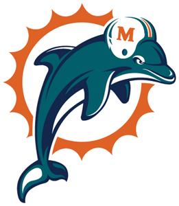 Miami Dolphins Logo PNG Vector