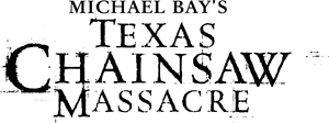 Michael Bay’s Texas Chainsaw Massacre Logo PNG Vector