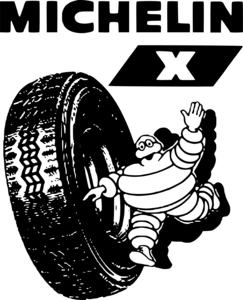 MICHELIN x Logo PNG Vector