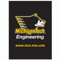 Michigan Tech Engineering Logo PNG Vector