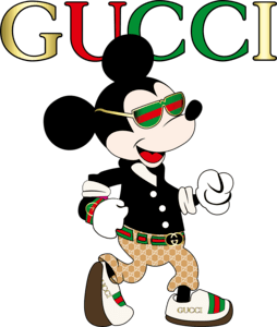 Mickey Gucci Logo PNG Vector