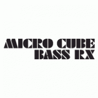 Micro Cube Bass RX Logo Vector