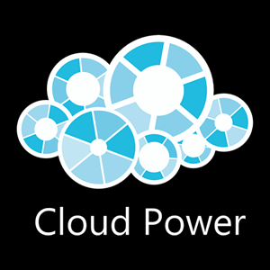 Microsoft Cloud Power Logo PNG Vector