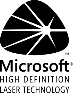 Microsoft High Definition Laser Technology Logo PNG Vector