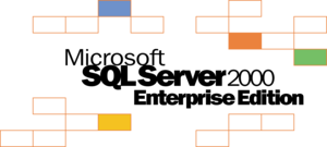 Microsoft SQL Server 2000 Enterprise Edition Logo PNG Vector