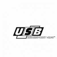 MidiSport 4x4 USB Logo PNG Vector