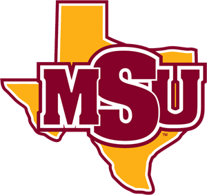 Midwestern State Mustangs (MSU) Logo Vector