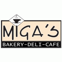 MIGAS bakery-deli-cafe Logo Vector