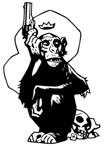 Mignola - Monkey Logo PNG Vector