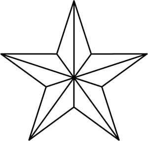 MILITARY STAR Logo PNG Vector