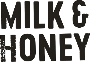 Milk & Honey Logo Vector
