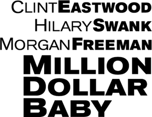 Million Dollar Baby Logo PNG Vector