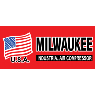 Milwaukee Industrial Air Compressor Logo PNG Vector
