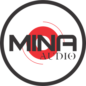 MINA Audio Logo Vector