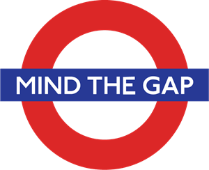 Mind the Gap Logo Vector