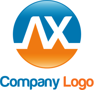 Minimal Letter A X Logo Vector