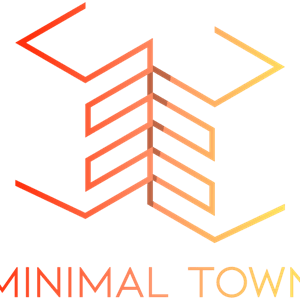 Minimal Town Estate Logo PNG Vector