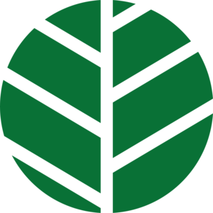 Minimalist Leaf Logo PNG Vector