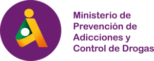 Ministerio de prevención de adicciones y control Logo PNG Vector