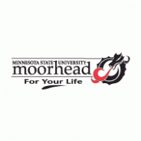 Minnesota State University - Morehead Dragons Logo PNG Vector