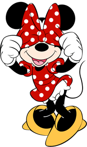 Minnie Mouse Disney Logo Vector