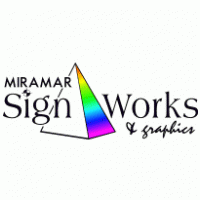 Miramar Sign Works Logo Vector