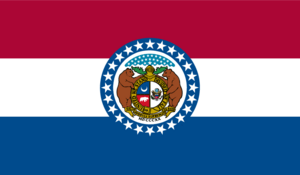 Missouri State Flag Logo PNG Vector