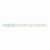 Mistral Communication Logo PNG Vector