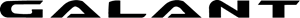 Mitsubishi Galant Logo PNG Vector