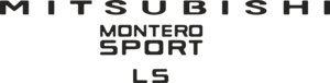Mitsubishi Montero Sport ls Logo PNG Vector