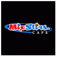 MixStirs Cafe Logo PNG Vector