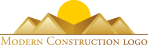 Modern Building Construction Logo PNG Vector