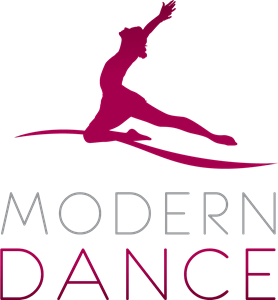 Modern Dance Logo Vector