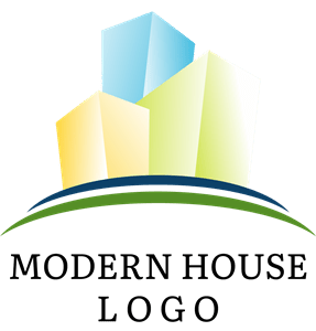 Modern House Logo PNG Vector