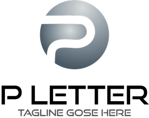 Modern Letter P Logo Vector