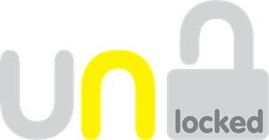 Modern unlock Logo PNG Vector