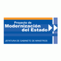 Modernización del Estado Logo Vector