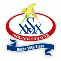 Molino Siglo XX Logo Vector