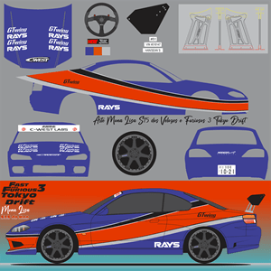 mona lisa S15 dos velozes e furiosos tokyo drift Logo Vector