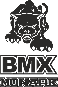 Monark BMX Pantera Logo Vector