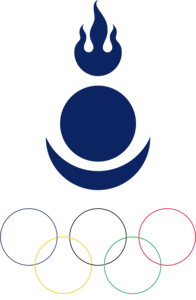 Mongolian Olympic Committee Logo PNG Vector