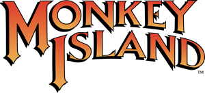 Monkey Island Logo Vector