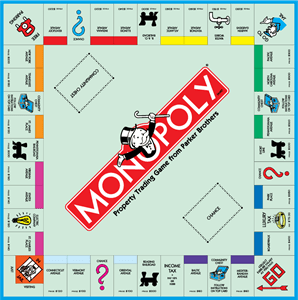 Monopoly - Standard Board Design Logo Vector
