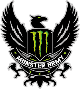 MONSTER ARMY Logo PNG Vector