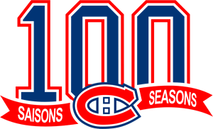 Montréal Canadiens 100ans Logo PNG Vector