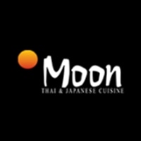Moon Thai & Japanese Logo Vector