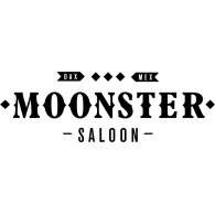Moonster Saloon Logo Vector