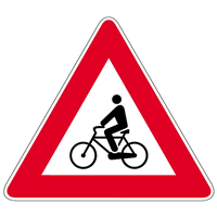 MOPED CROSSING SIGN Logo PNG Vector