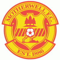 Motherwell FC 80's Logo Vector